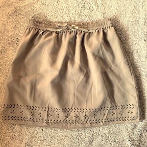 J Crew Factory Taupe Skirt